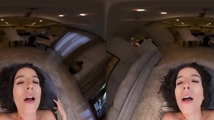 Hard fucking with latina brunette