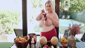 Very hot BBW Stella Daniels has a passion for hard pounding