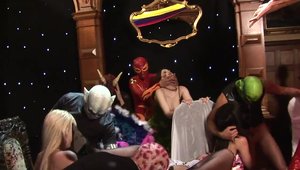 Beautiful whore craving group sex in HD