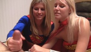 Busty Cory Chase dick sucking cumshot