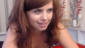 Passionate female orgasm solo