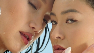 BLACKED.com - Threesome very hawt asian Vicki Chase bikini